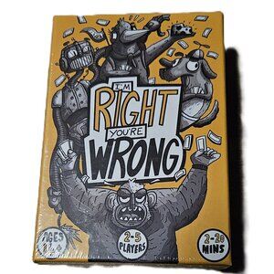 New I'm Right You're Wrong Card Game
